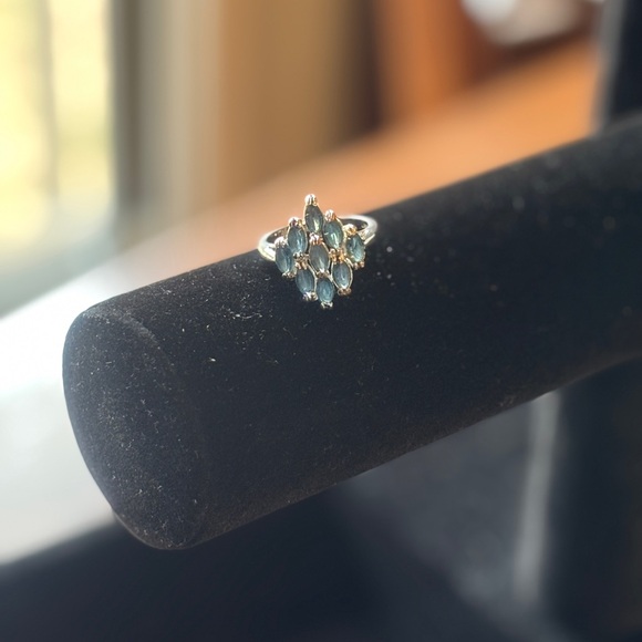 Vintage London Blue Deborah Armstrong creations Ring